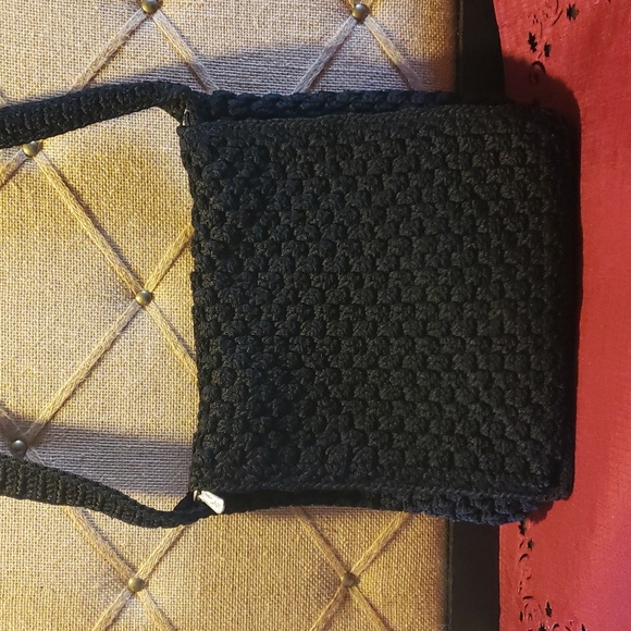 The Sak Original Black Crochet Shoulder Bag - Picture 3 of 14